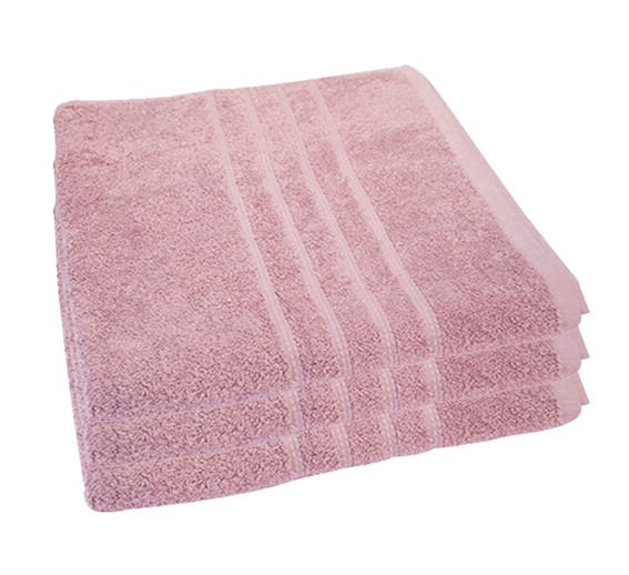 BATH TOWEL 85X150CM 500G - PINK