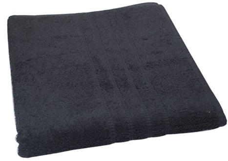 BATH TOWEL 70X140CM 500G - BLACK 