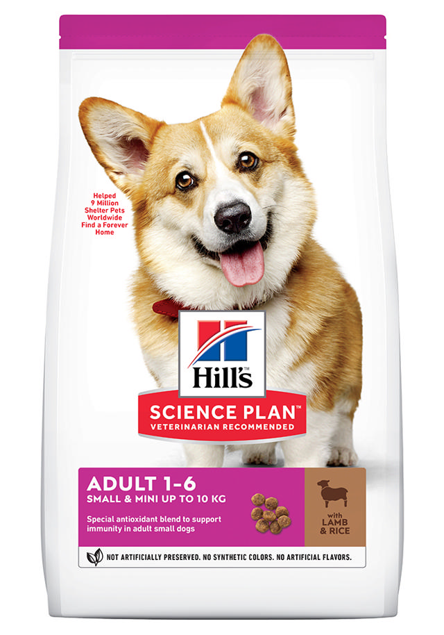 HILLS SCIENCE PLAN CANINE ADULT DOG SMALL & MINI LAMB WITH RICE 1.5KG