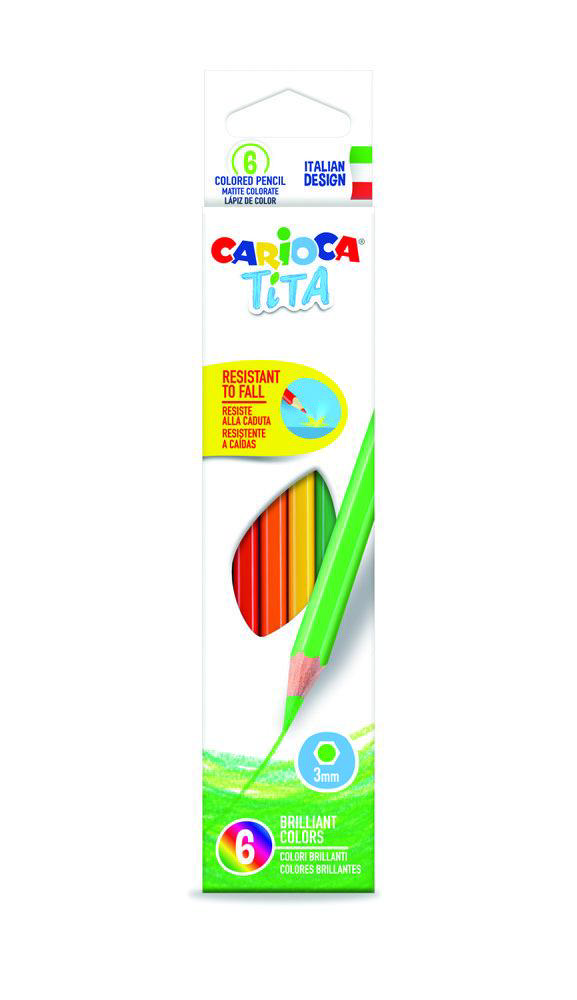 CARIOCA PENCIL BOX 6PCS