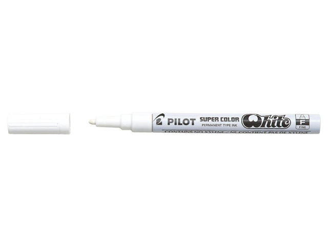 PILOT PAINT MARKER FINE WHITE