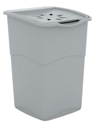 KIS KORAL LAUNDRY BASKET 47L GREY