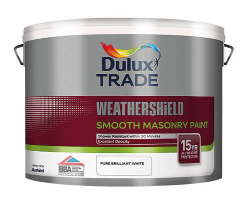 DULUX HIGH QUALITY EMULSION PAINT WHITE SMOOTH MATT EXTERIOR 2.5L