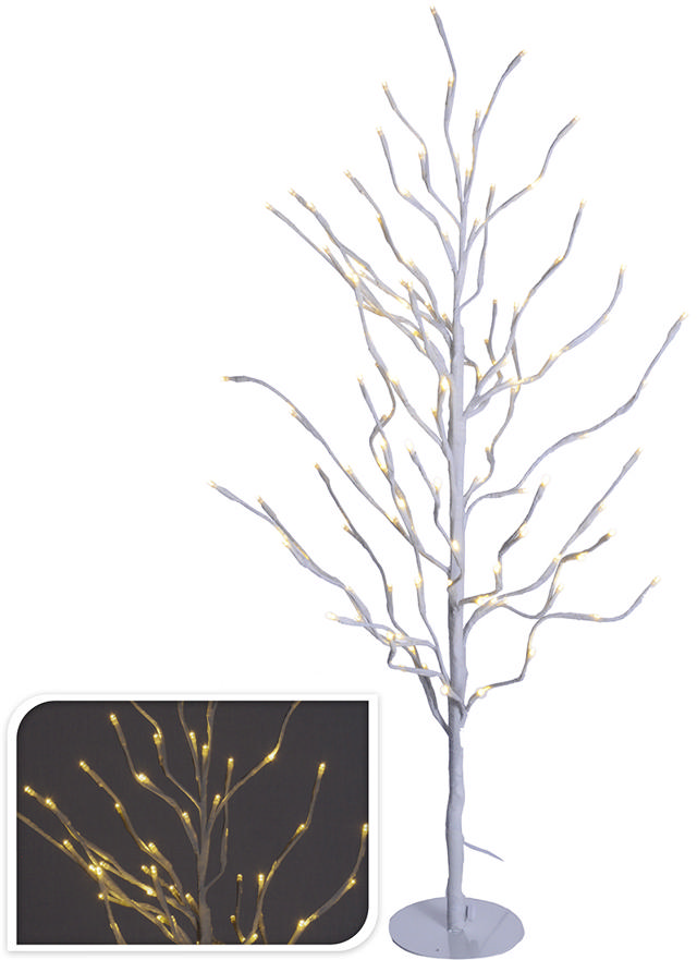 XMAS TREE 112 LED WARM WH.90CM