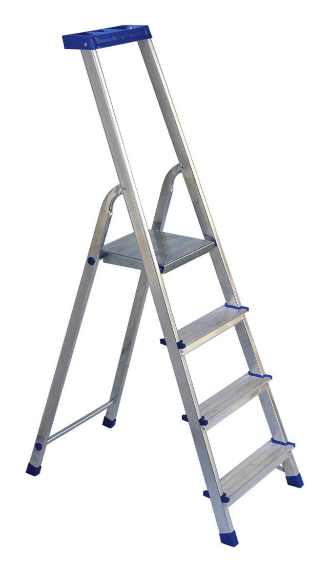 ELKOP ALUMINIUM LADDER 3+1 STEPS + TPAY