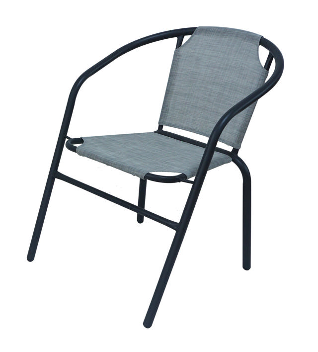 JILL OUTDOOR CHAIR 59X53X74CM - GREY