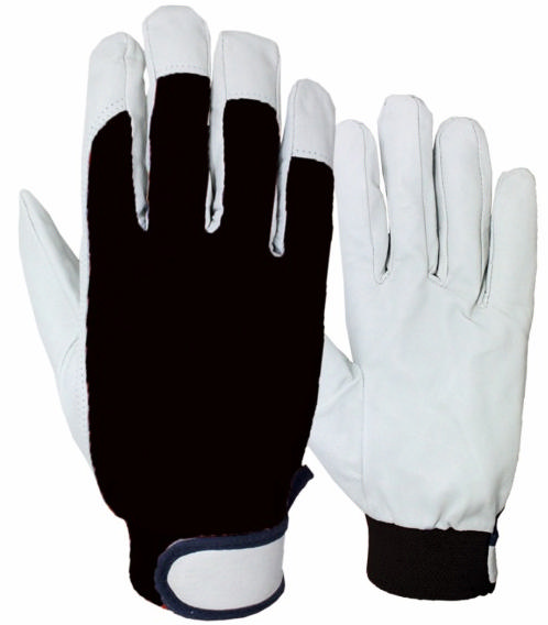 ELTECH GLOVES LEATHER BLACK M