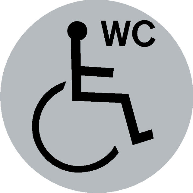 DISABLE WC SYMBOL COASTER