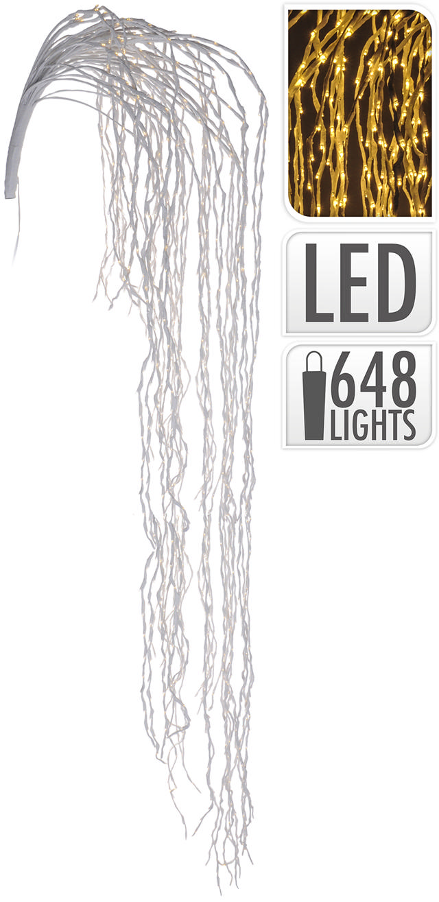 XMAS WILLOW STRINGS 648 LED