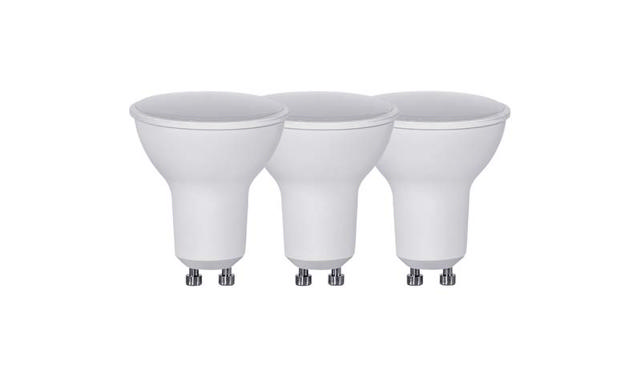 J&C LED 5W 3X ΛΑΜΠΤΗΡΕΣ GU10 400LM 6500K FROSTED