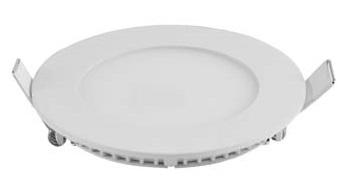 J&C LED 3W RECESSED ROUND PANEL 6000K Ø85MM 