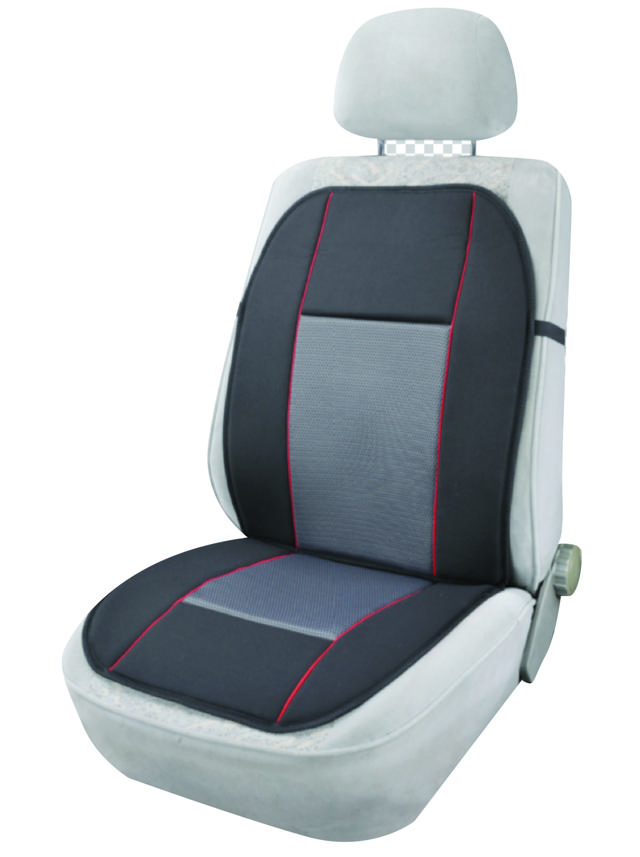 GEAR&GO SHC POLYESTER SEAT CUSH.RED/BLACK