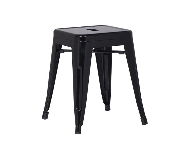 JONES H450 STOOL BLACK 38Χ38Χ45CM