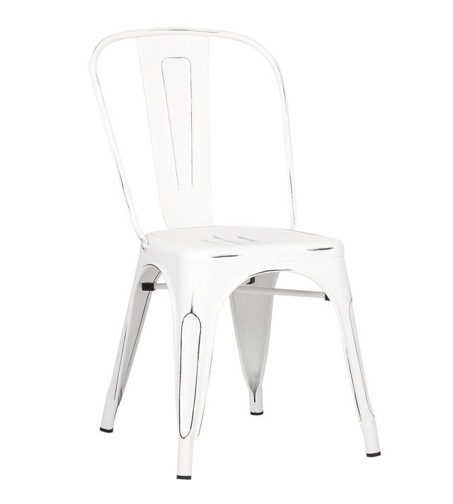 JONES METAL CHAIR SAND WHITE 45Χ54Χ83.5CM