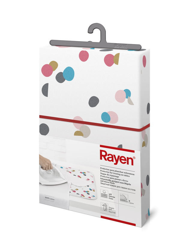 RAYEN TABLE IRON.PAD 90X55 DOT