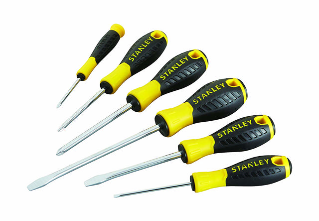 STANLEY 6PC SCREWDRIVER SET