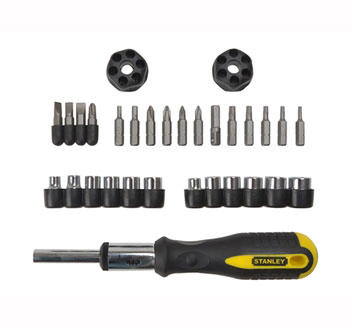 STANLEY RATCHET SCREWDRIVER SET 29PC