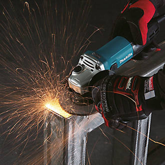 MAKITA GA4530R ΗΛΕΚΤΡΙΚΟΣ ΓΩΝΙΑΚΟΣ ΤΡΟΧΟΣ 115MM 720W