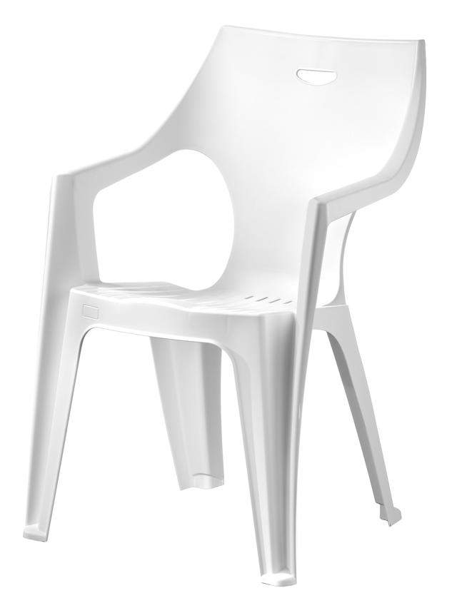 IDEA KRETA OUTDOOR CHAIR 56X55X79CM  - WHITE