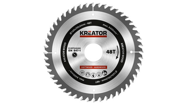 KREATOR SAW BLADE WOOD 160MM48T