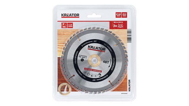 KREATOR SAW BLADE WOOD 160MM48T