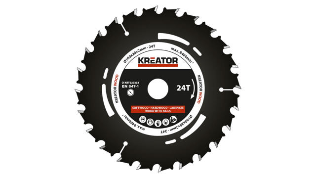 KREATOR PLUNGE SAW BLADE 160MM24T