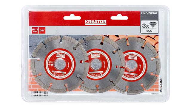 KREATOR DIAMOND DISC D115 ECO 3PCS