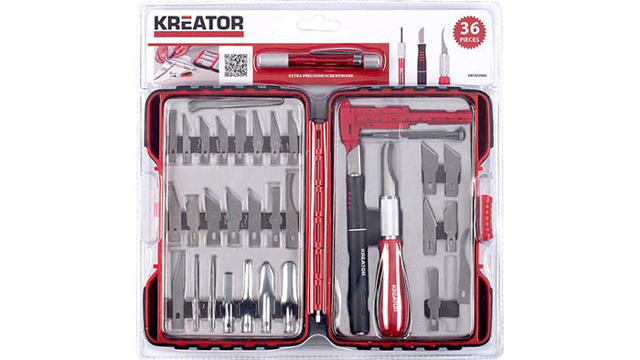 KREATOR ΣΕΤ ΜΑΧΑΙΡΙΩΝ ΧΕΙΡΟΤΕΧΝΙΑΣ  36PCS