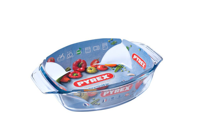 PYREX 411B000 IRRESISTIBLE ΓΥΑΛΙΝΟ ΣΚΕΥΟΣ ΦΟΥΡΝΟΥ ΟΒΑΛ 2,8L