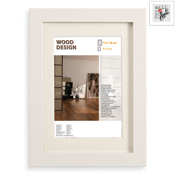 THE WALL ART WIEN WOOD FRAME 13X18CM WHITE