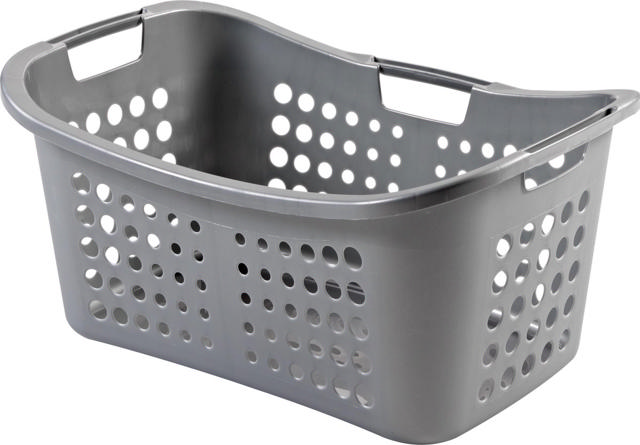 CURVER LAUNDRY BASKET 50L GREY