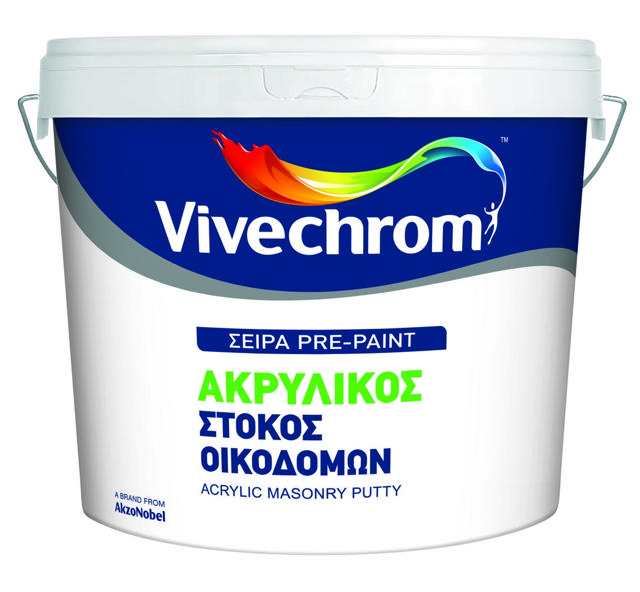 VIVECHROM ΑΚΡΥΛΙΚΟΣ ΣΤΟΚΟΣ ΟΙΚΟΔΟΜΩΝ 800ML