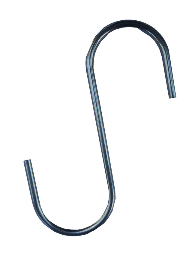 GALVANISED S HOOKS 115MM 5PCS