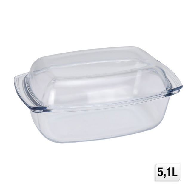 OVEN DISH W/LID 5L