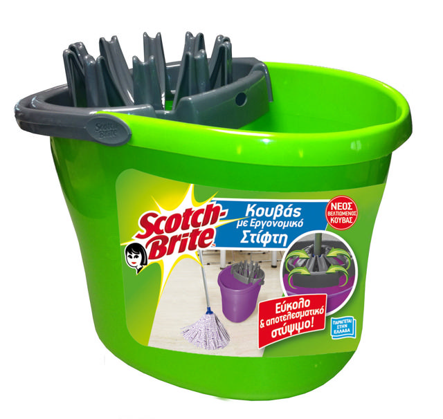 3M SCOTCH-BRITE MOP BUCKET WITH WRINGER