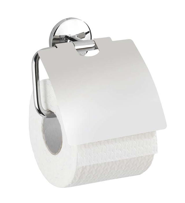 WENKO CUBA TOILET ROLL HLDR+COVER