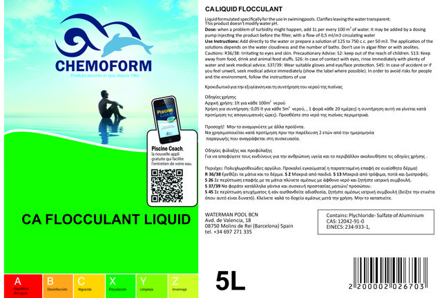 CA FLOCCULANT LIQUID 5