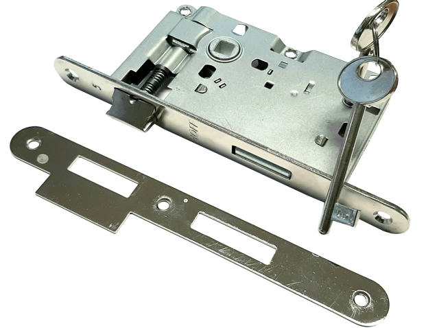 HOFF DOOR LOCK NICKEL