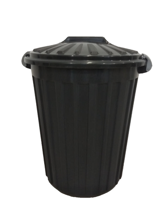 CYCLOPS GARBAGE BIN BLACK 40L