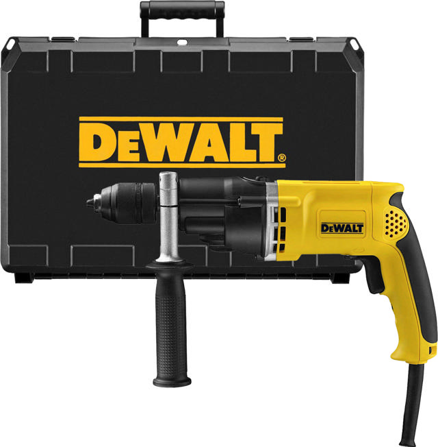 DEWALT D21805KS-QS PERCUSSION DRILL SCREWDRIVER 13MM 770W 2 SPEED