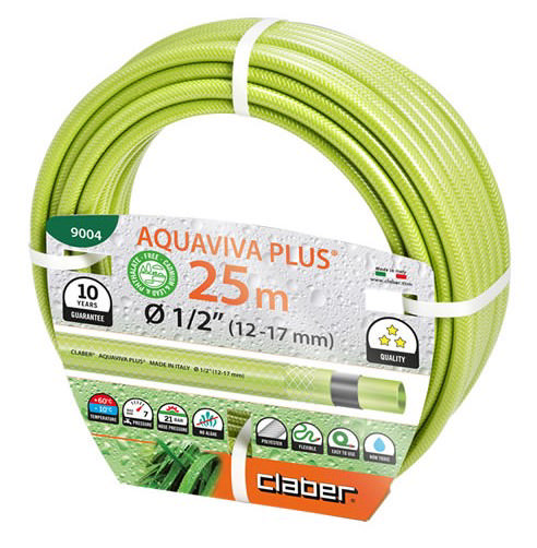 CLABER 9004 ΛΑΣΤΙΧΟ ΠΟΤΙΣΜΑΤΟΣ AQUAVIVA PLUS 25M 1/2