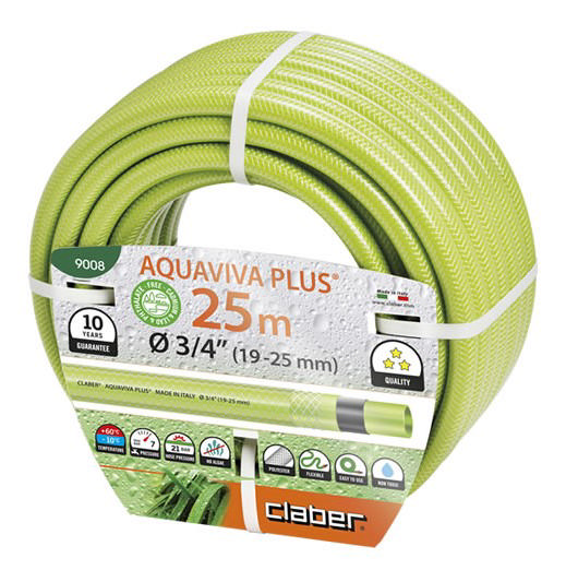 CLABER 9008 HOSE AQUAVIVA PLUS 25M 3/4