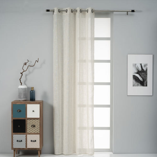 EASYHOME CURTAIN CELESTE ECRU 140X260CM