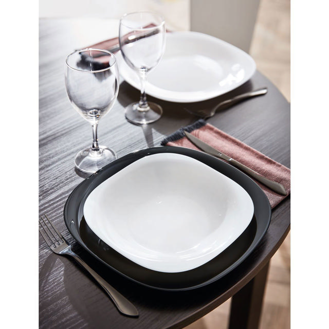 LUMINARC CARINE SOUP PLATE 21CM WHITE