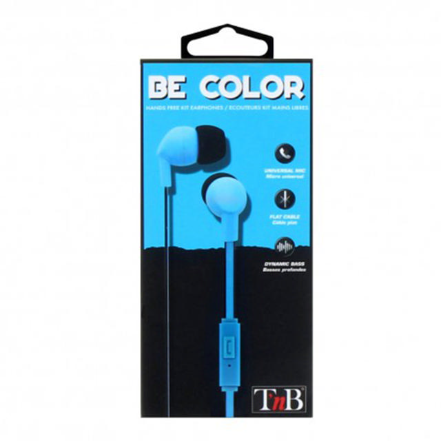 TNB HANDS FREE KIT EARPHONES BLUE