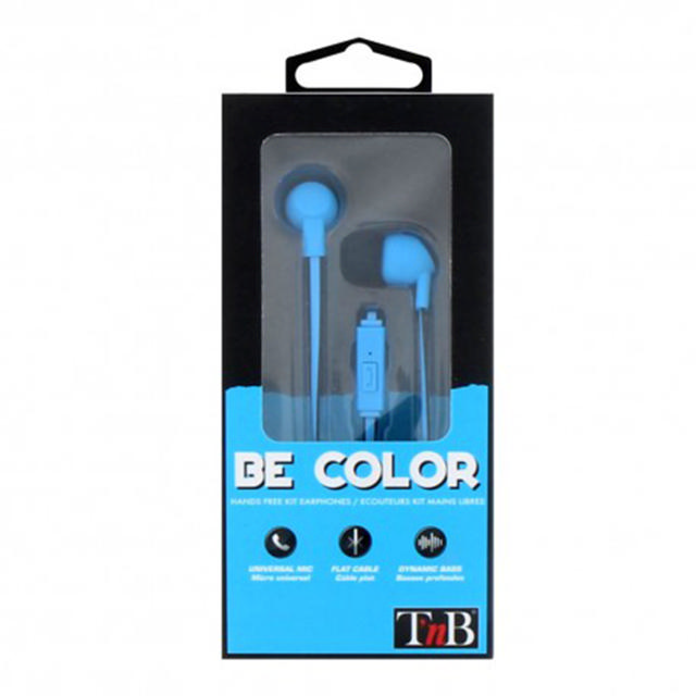 TNB HANDS FREE KIT EARPHONES BLUE