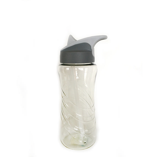 SPORT BOTTLE 650ML TRANSPARENT & GREY