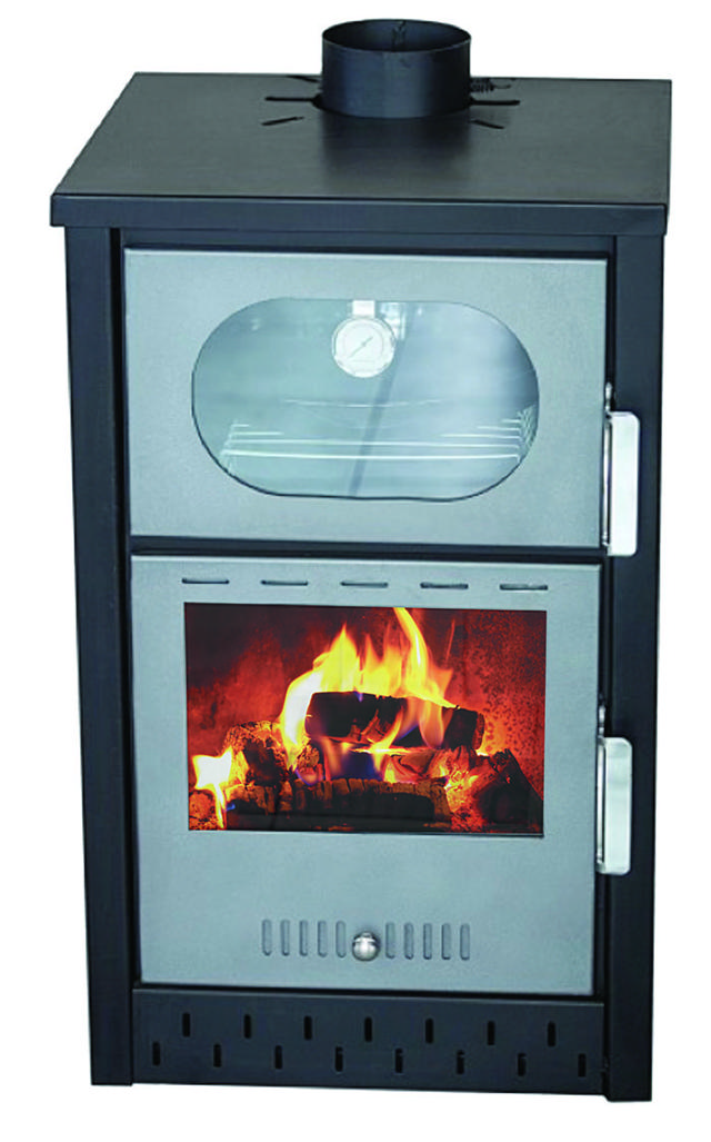 WOOD STOVE WITH OVEN 15,5KW