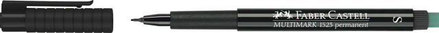 FABER CASTELL 152399 MARKER OH-LUX PERMANENT BLACK 0.4MM