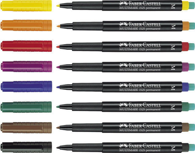 FABER CASTELL 152507 ΜΑΡΚΑΔΟΡΟΣ ΑΝΕΞΙΤΗΛΟΣ 1.0ΜΜ ΚΙΤΡΙΝΟΣ